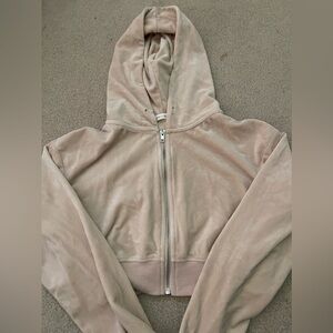 Cropped Sweater/zip up